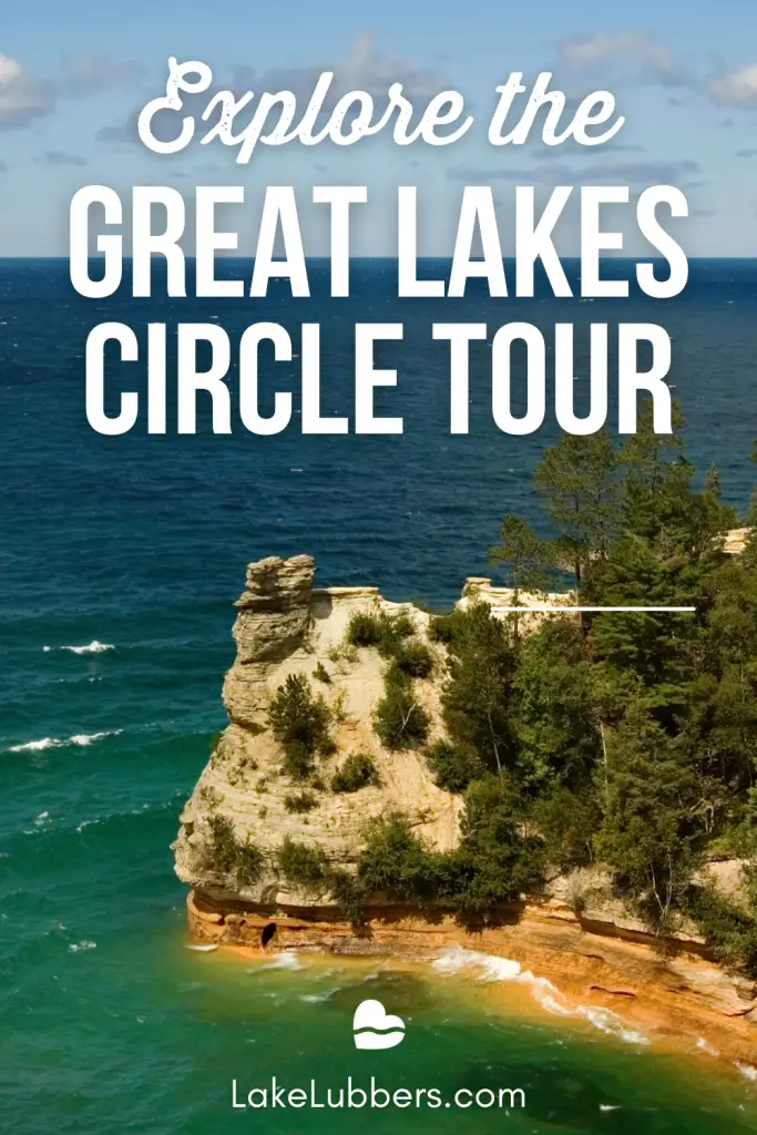 great lakes circle tour lake michigan