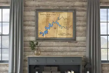 Custom Lake House Decor Idea: Wooden Wall Art With a Personalized