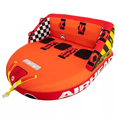 Airhead Super Mable | 1-3 Rider Towable Tube for Boating