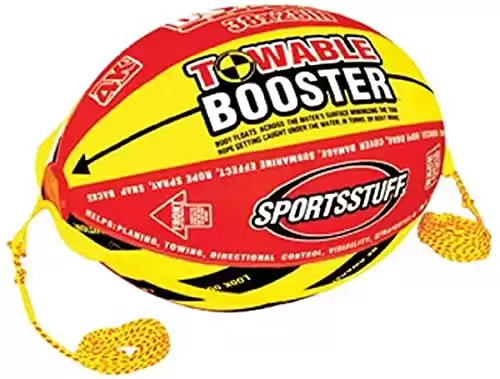 Towable Tube Booster Ball